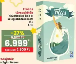 Spar Fröccs társasjáték ajánlat