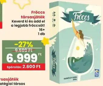 Spar Fröccs társasjáték ajánlat