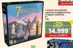 Spar 7 Csoda társasjáték ajánlat