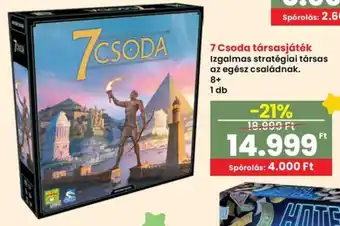 Spar 7 Csoda társasjáték ajánlat