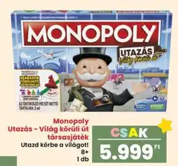 Spar Monopoly Utazás - Világ körüli út társasjáték ajánlat