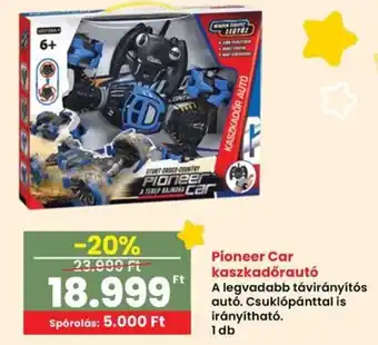 Spar Pioneer Car kaszkadőrautó ajánlat