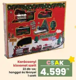 Spar Karácsonyi kisvonat szett ajánlat