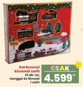 Spar Karácsonyi kisvonat szett ajánlat