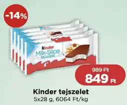 Real Kinder tejszelet ajánlat