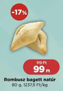 Real Rombusz bagett natúr ajánlat