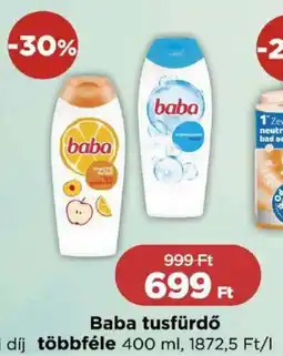 Real Baba tusfürdő ajánlat