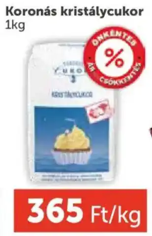 PRIVÁT Koronás kristálycukor ajánlat