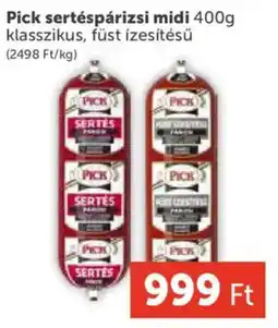 PRIVÁT Pick sertéspárizsi midi ajánlat