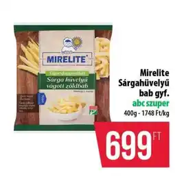 Coop Mirelite Sárgahüvelyű bab gyf ajánlat