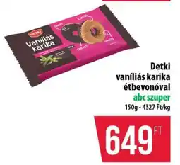 Coop Detki Vaníliás Karika Étbevonóval ajánlat