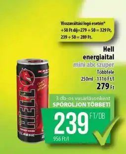 Coop HELL Energiaital ajánlat