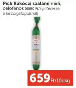 PRIVÁT Pick Rákóczi szalámi ajánlat