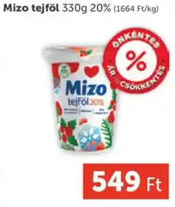 PRIVÁT Mizo tejföl 20% ajánlat