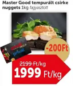 PRIVÁT Master Good tempurált csirke nuggets ajánlat