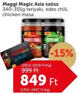PRIVÁT Maggi Magic Asia szósz ajánlat