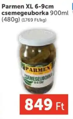PRIVÁT Parmen XL 6-9cm csemegeuborka ajánlat