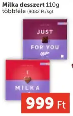 PRIVÁT Milka desszert ajánlat