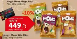 PRIVÁT Mogyi Mons Rings, Flips ajánlat