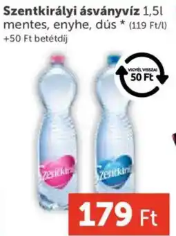 PRIVÁT Szentkirályi ásványvíz ajánlat