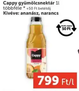 PRIVÁT Cappy gyümölcsnektár ajánlat