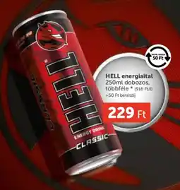 PRIVÁT HELL energiaital ajánlat