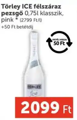 PRIVÁT Törley ICE félszáraz pezsgő ajánlat