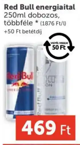 PRIVÁT Red Bull energiaital ajánlat