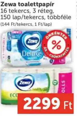 PRIVÁT Zewa toalettpapír ajánlat