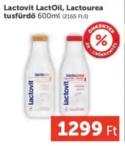 PRIVÁT Lactovit LactOil, Lactourea tusfürdő ajánlat