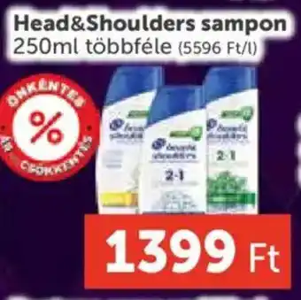 PRIVÁT Head&Shoulders sampon ajánlat