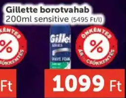 PRIVÁT Gillette borotvahab ajánlat