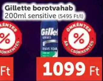 PRIVÁT Gillette borotvahab ajánlat