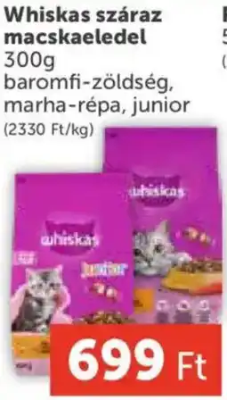 PRIVÁT Whiskas száraz macskaeledel ajánlat