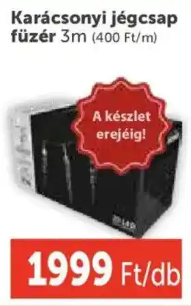 PRIVÁT Karácsonyi jégcsap füzér ajánlat