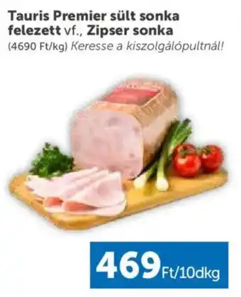 Tauris Premier sült sonka felezett