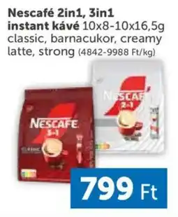 PRIVÁT Nescafé 2in1, 3in1 instant kávé ajánlat