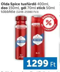 PRIVÁT Olda Spice tusfürdő, deo, gél ajánlat