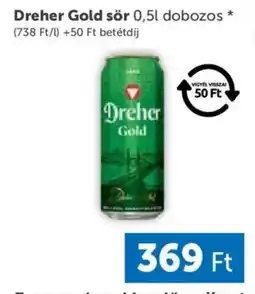 PRIVÁT Dreher Gold sör ajánlat
