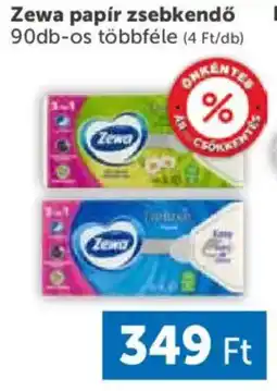 PRIVÁT Zewa papír zsebkendő ajánlat