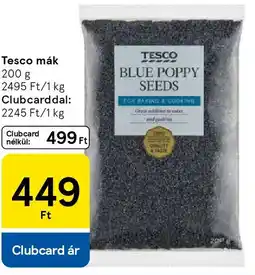 Tesco Tesco mák ajánlat