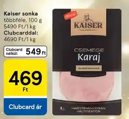 Tesco Kaiser sonka ajánlat
