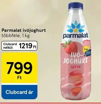 Tesco Parmalat ivójoghurt ajánlat