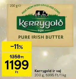 Tesco Kerrygold ír vaj ajánlat