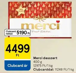 Tesco Merci desszert ajánlat
