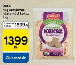 Tesco Detki hagyományos háztartási keksz ajánlat