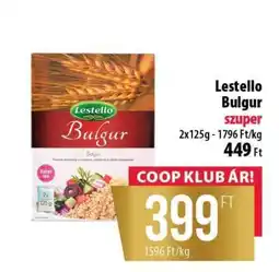Coop Lestello Bulgur ajánlat