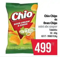 Coop Chio Chips és Oven Chips ajánlat