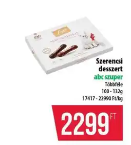 Coop Szerencsi desszert ajánlat