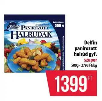 Coop Delfin panírozott halrúd gyf ajánlat